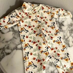 Chick Pea Toddler Girls Sleeper - Quilted - Size 3 - 6 M